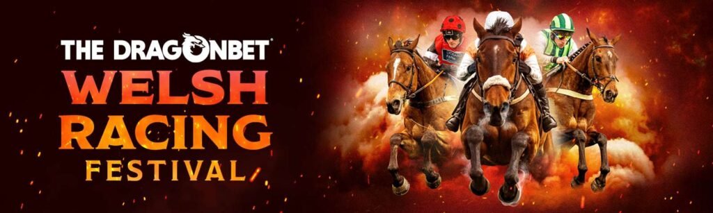 Banner promoting the DragonBet Welsh Racing Festival 2026.